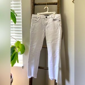 Kut From the Kloth | Women’s White Jeans | Size 6 | Reese Ankle Straight Leg